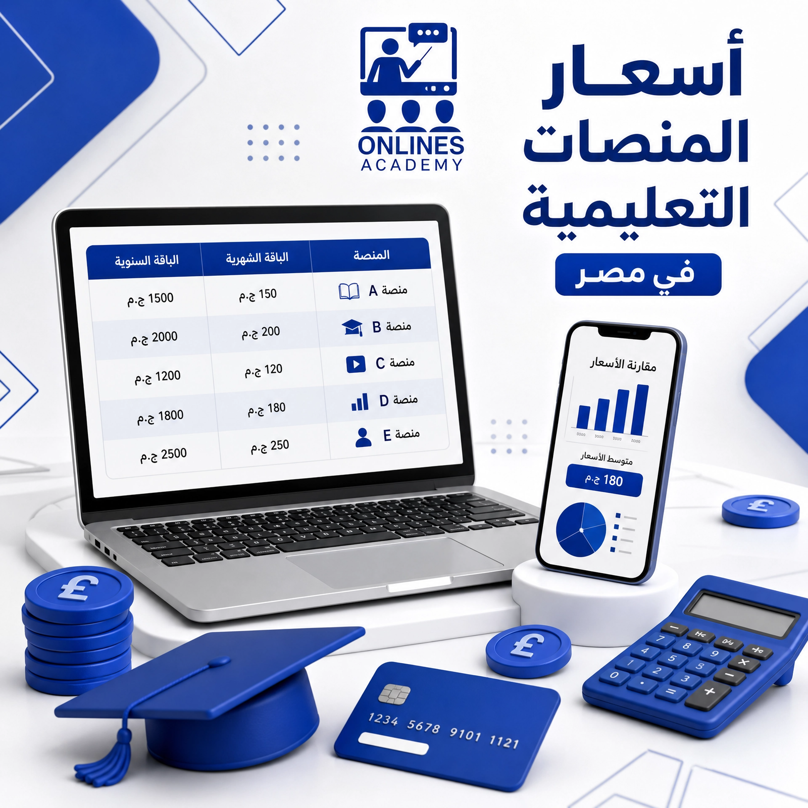 أسعار المنصات التعليمية في مصر
