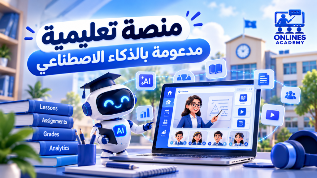 منصة تعليمية بالذكاء الاصطناعي
